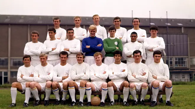 Leeds United first team squad in 1967