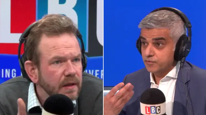 James O'Brien asked Sadiq Khan about the government's refusal to request a Brexit extension