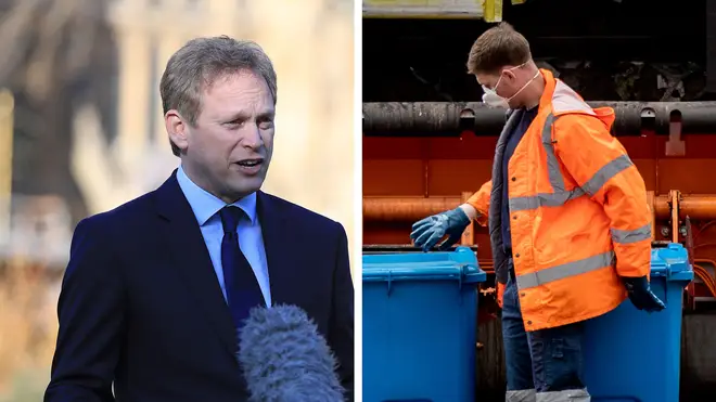 Grant Shapps dismissed suggestions we should all be wearing facemasks