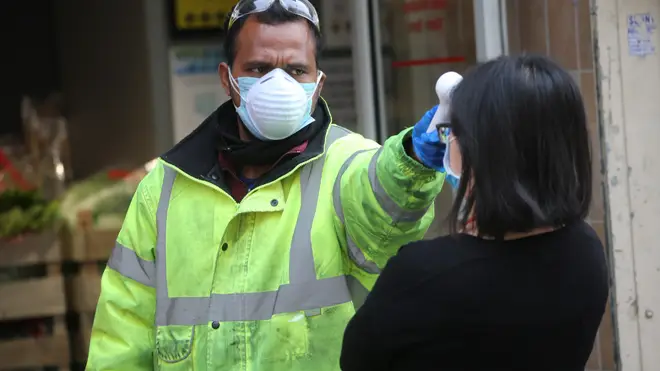 The UK coronavirus death toll rose by 847