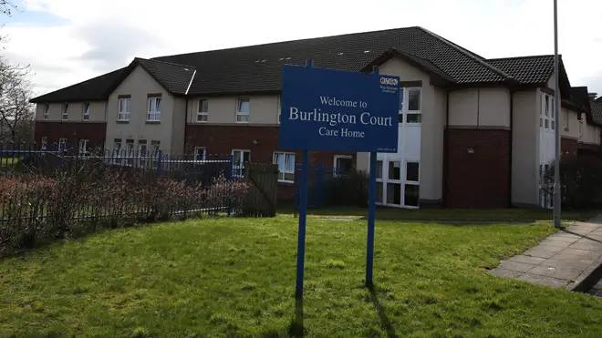 Burlington Court Care Home in Glasgow where 16 residents have died from Coronavirus