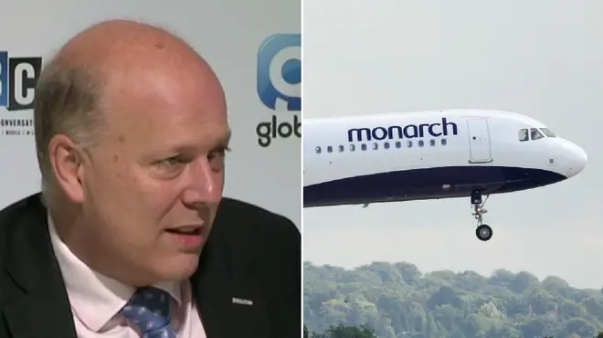Chris Grayling told of the government's plans to bring people home