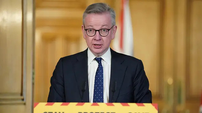 Michael Gove has denied the reported traffic light system
