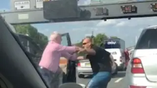 This is the M25 road rage incident