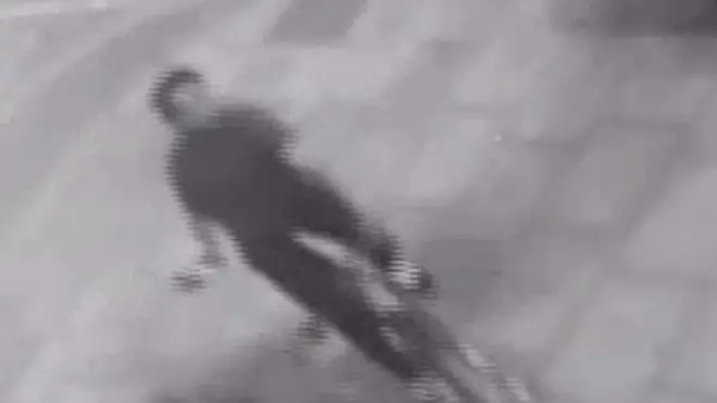 Police hunting a cyclist who attacked three people