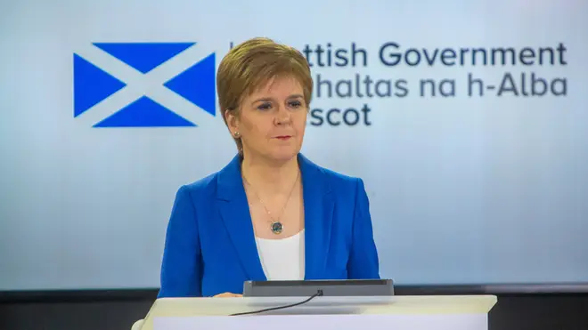 File photo: Nicola Sturgeon gave a press conference on the lockdown measures on Thursday