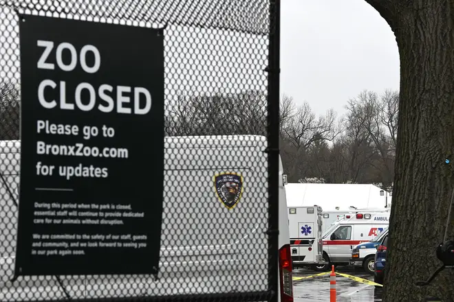 A zoo in the Bronx was closed due to coronavirus