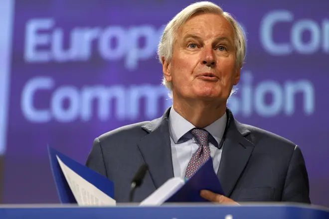 Michel Barnier spoke out about the talks on Friday