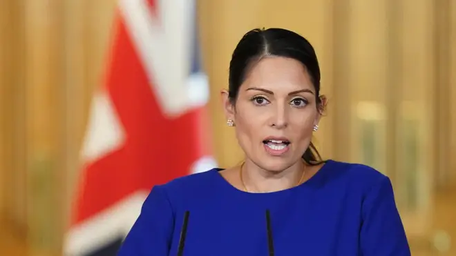 Priti Patel said the entire nation was grieving as it marked another "tragic and terrible milestone"