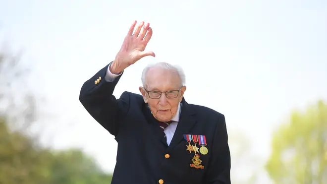 Captain Tom Moore will celebrate his 100th birthday on Thursday