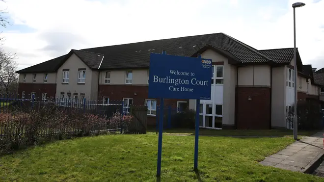 Burlington Court Care Home in Glasgow where 16 residents have died from Coronaviru