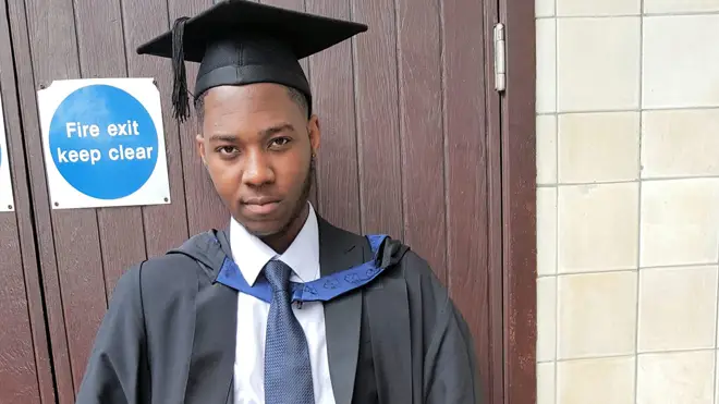 David, 24, was stabbed to death shortly after leaving his house