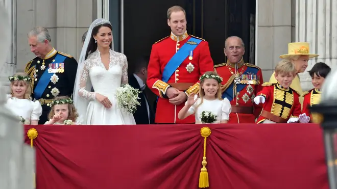 The family make the appearance on the Buckingham Palace balcony