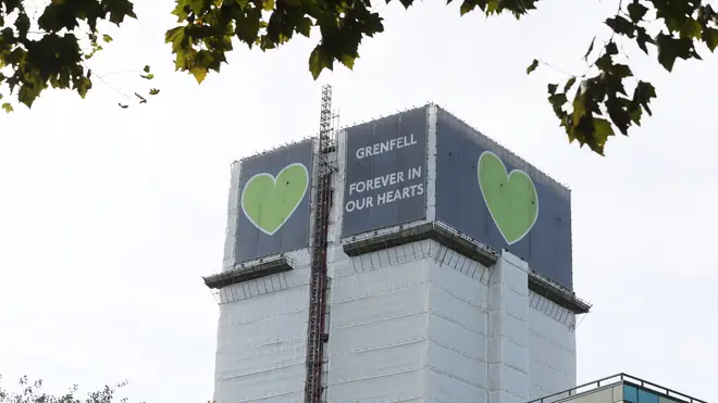 Grenfell Tower, in west London, went up in flames on June 14 2017