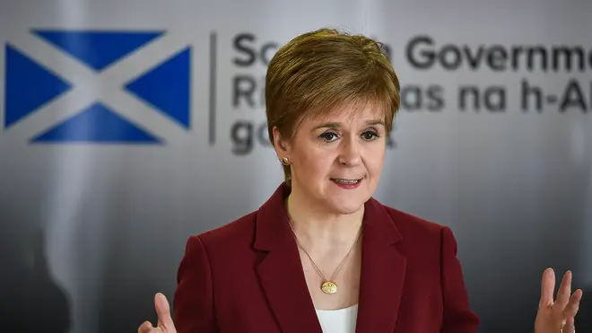 Nicola Sturgeon has already recommended for people to cover their faces in public