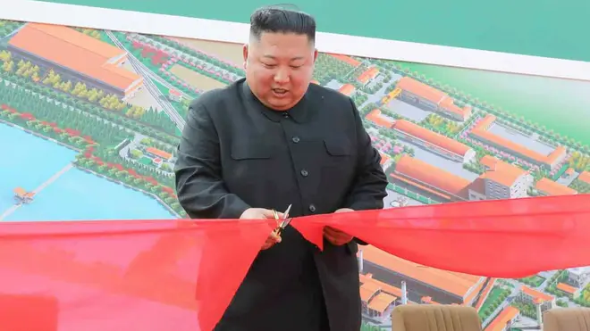 Kim Jong-Un reportedly made his first public appearance since April 12