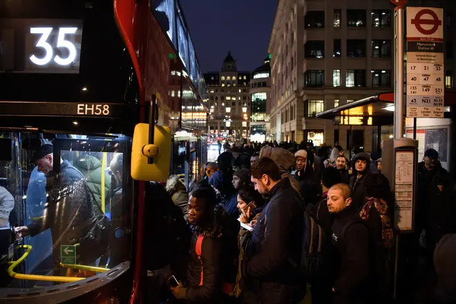 Buses and trains are an area of concern for easing lockdown