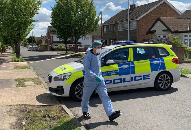 An 11-year-old boy was shot in a house in Upminster