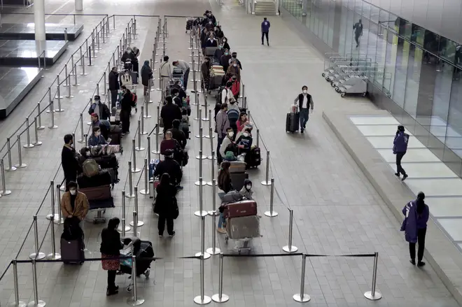 Airport queues would need to be much longer