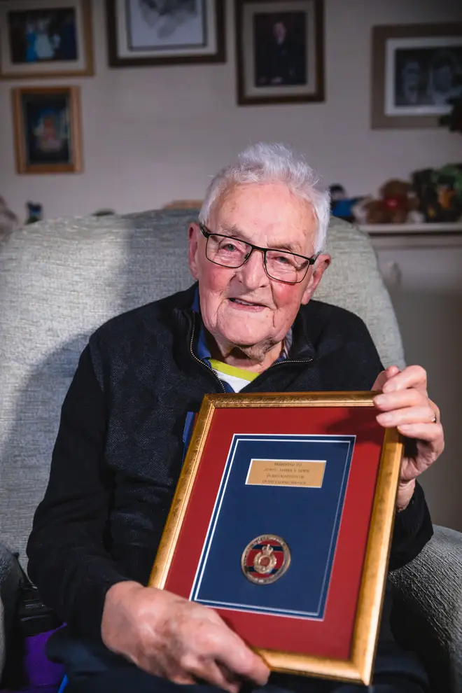 Norman was awarded further medals thanks to the armed forces charity Ssafa