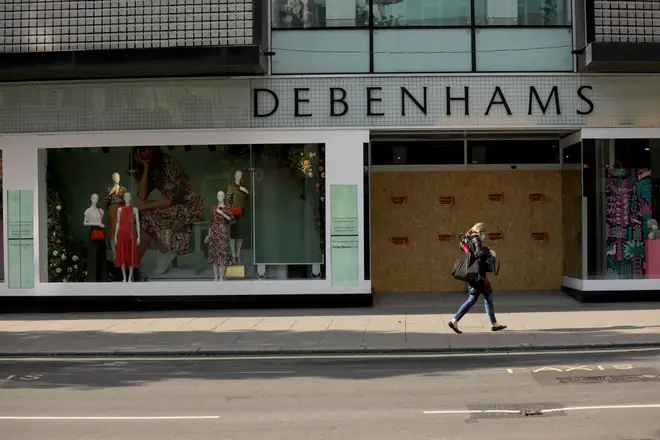 Debenhams is set to close five stores