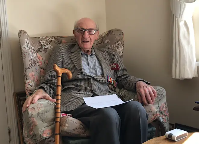 War veteran tells incredible story of near death experience during WWII