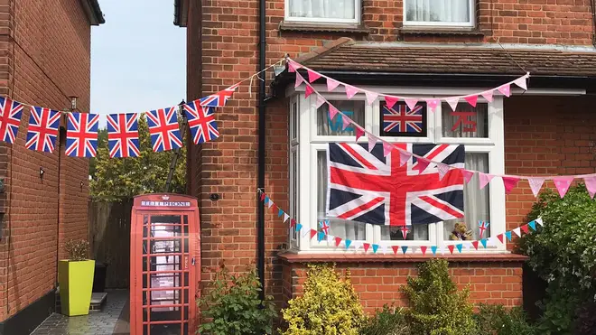 One house in Brentwood went all-out to mark the special day