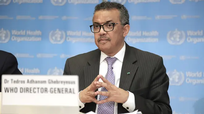 The WHO chief Dr Tedros has denied the reports