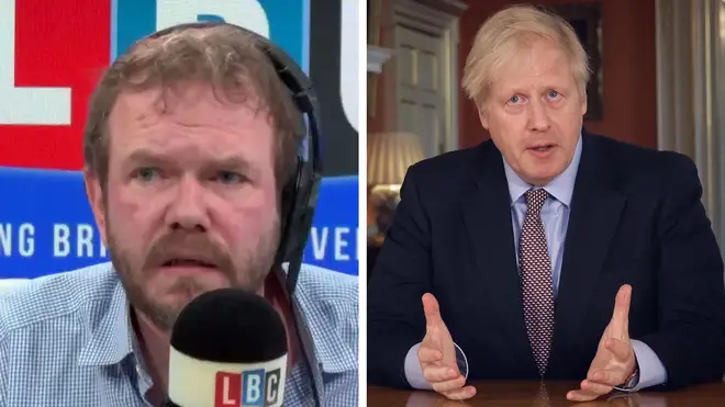 James O'Brien gave his assessment of Boris Johnson's lockdown speech