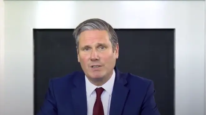 Labour leader Sir Keir Starmer has hit out at the government's roadmap out of lockdown