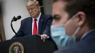 President Trump is not expected to wear a face mask in the White House