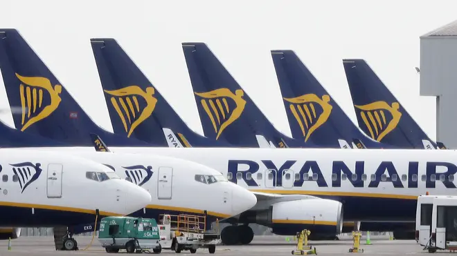 Ryanair made the announcement on Tuesday