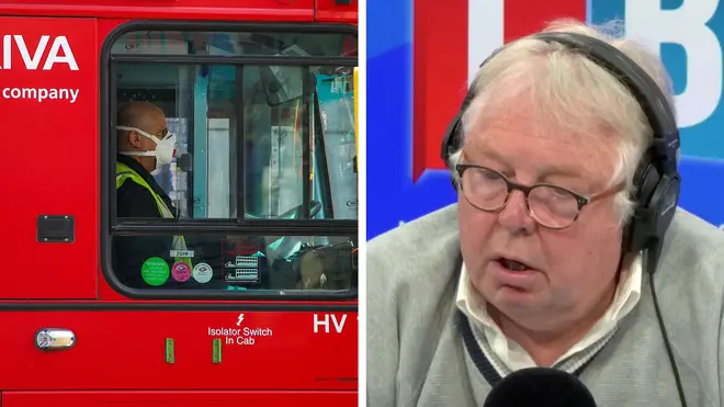Nick Ferrari heard from a bus driver who was worried for his safety