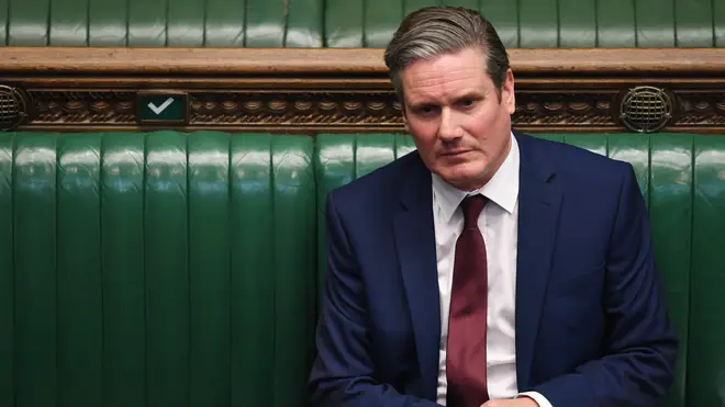 Keir Starmer came prepared for the latest round against the Prime Minister