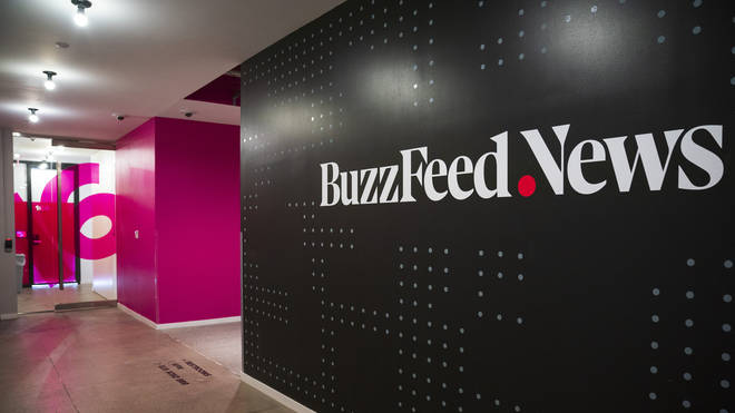 BuzzFeed News headquarters in New York on 11 December 2018