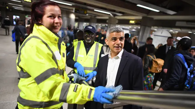 London's Mayor Sadiq Khan will be increasing tube fares and bringing back the congestion charge