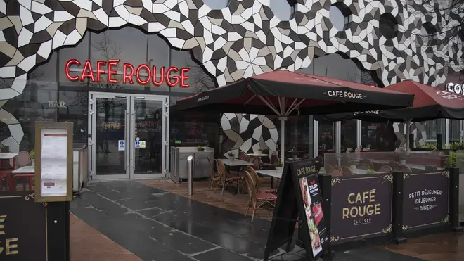 Cafe Rouge is also at risk of falling into administration