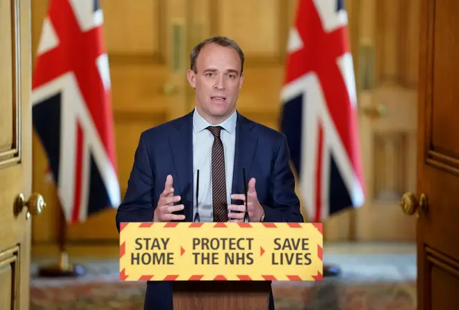 Mr Raab said there had been progress, but declined to give a date for when it would be released