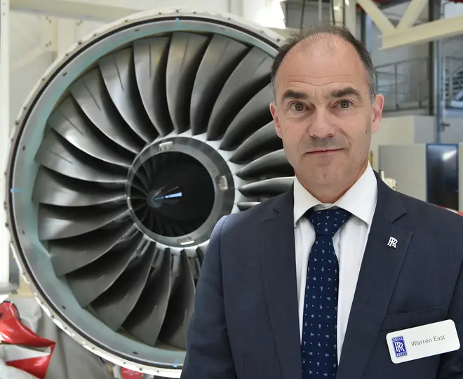 Warren East made the warning after Rolls-Royce announced the company would shed 9,000 jobs