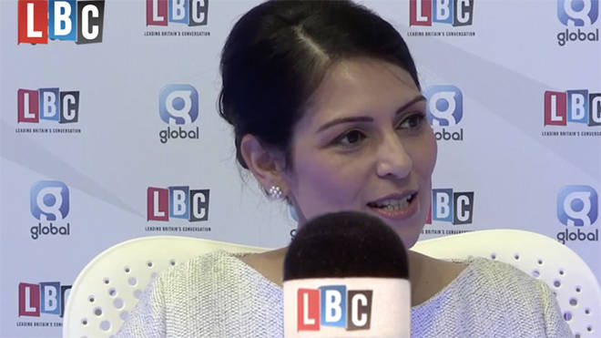 Priti Patel said she would send her child back to school on June 1