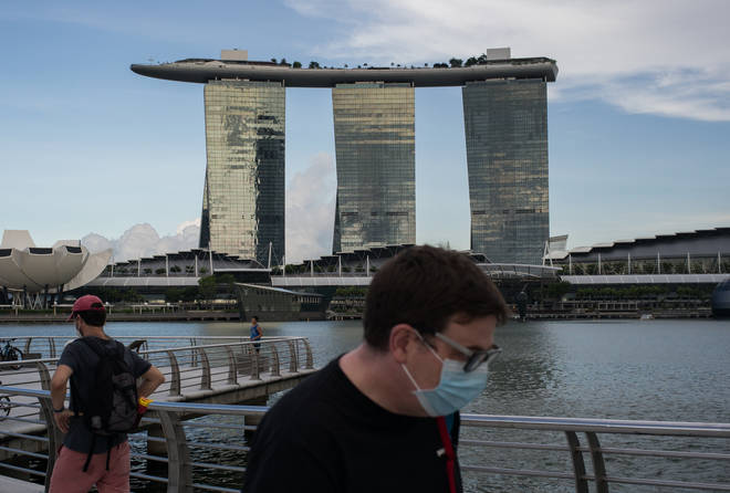 Singapore's courts delivered a death sentence via video call due to lockdown restrictions