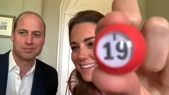 Kate and William maybe aren't the strongest bingo callers but gave it their best shot nonetheless
