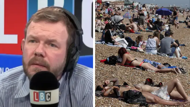 James O'Brien reeled from the deeply poignant point the caller made about British behaviour during the coronavirus crisis