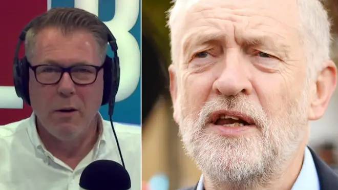 Ian Collins revealed his concern about Jeremy Corbyn
