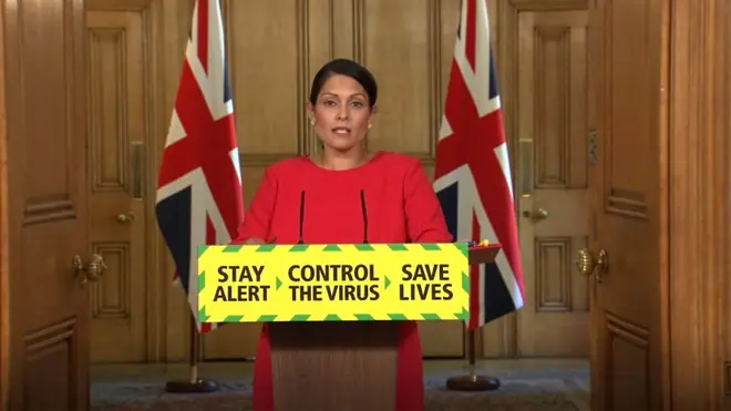 Priti Patel has announced there will be a mandatory quarantine period from 8 June