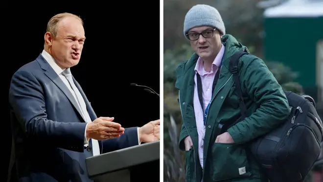 Sir Ed Davey condemned Dominic Cummings for breaching lockdown rules