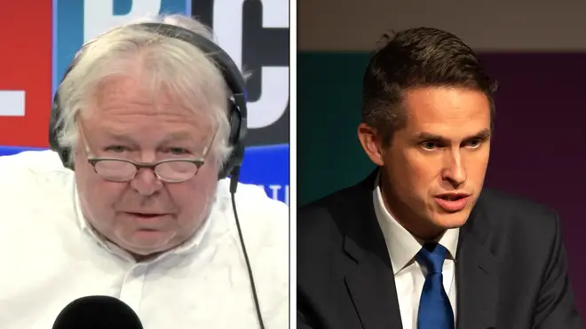 Gavin Williamson told LBC "at no point" did Dominic Cummings break the law