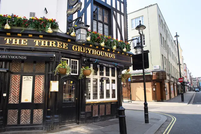 Pubs have been closed since March 23