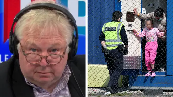 Nick Ferrari was speaking to a former Border Force chief