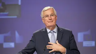 Michel Barnier wrote to Westminster leaders